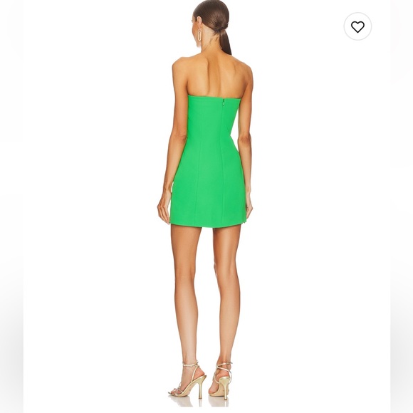 Green Edison Mini Dress (S) - Picture 3 of 5